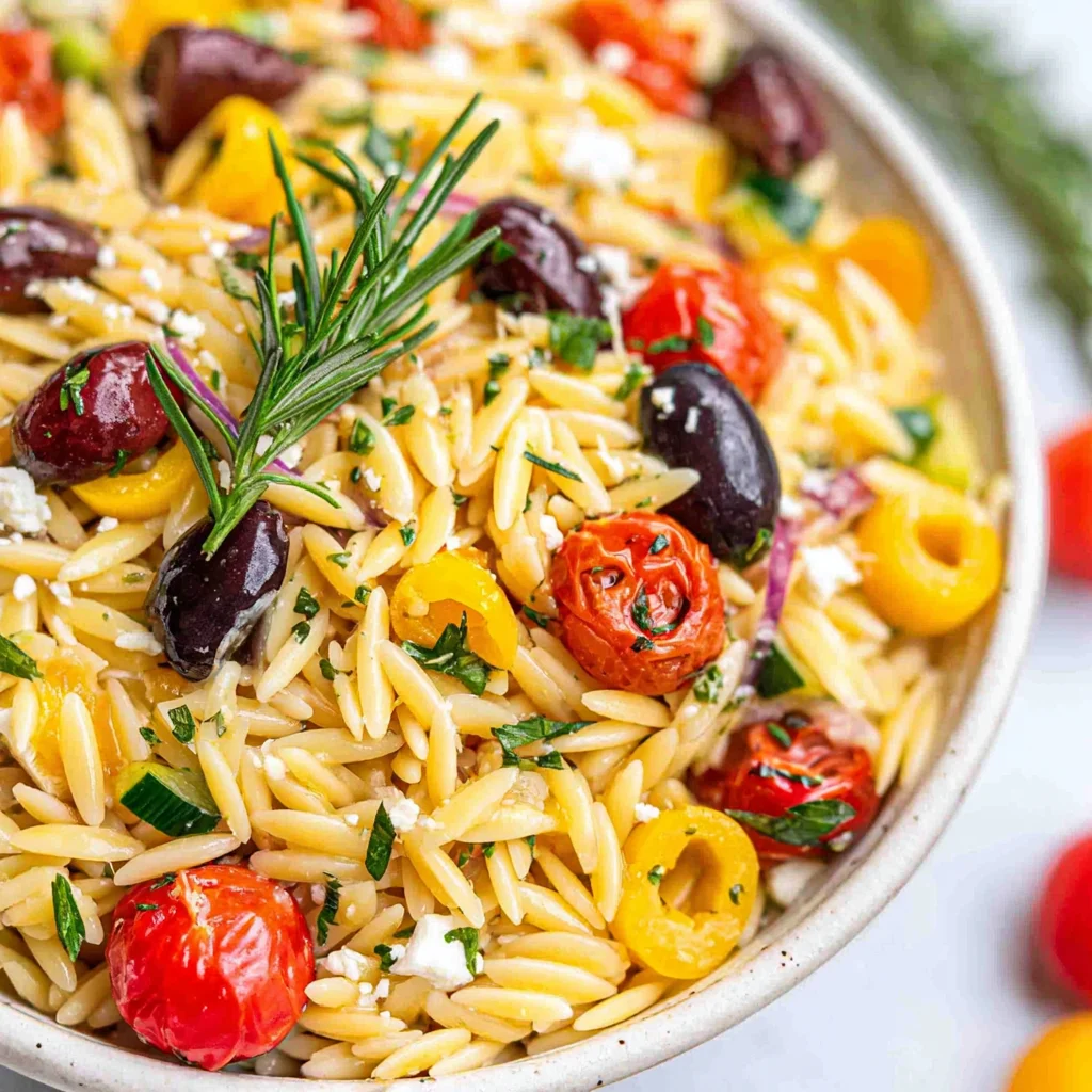 Mediterranean Orzo Pasta