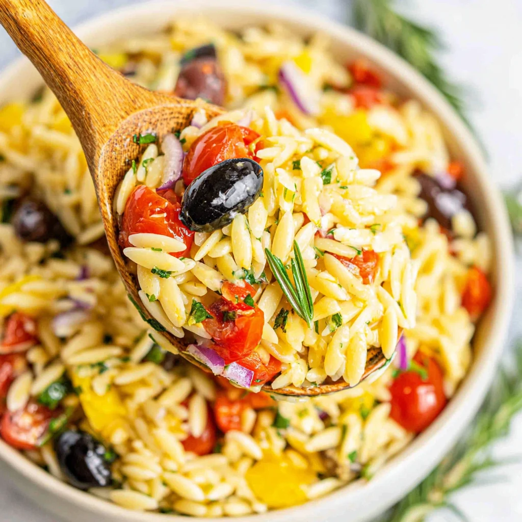 Mediterranean Orzo Pasta