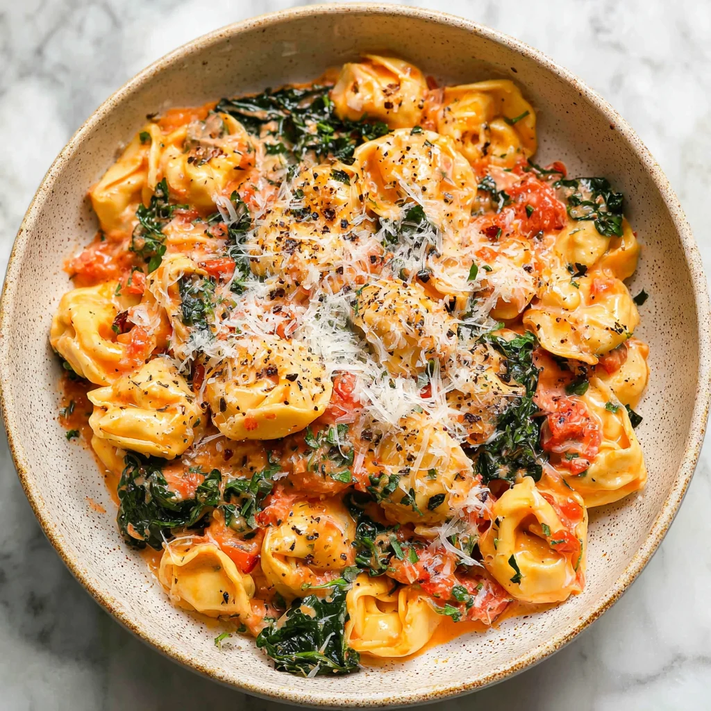 One Pan Tortellini