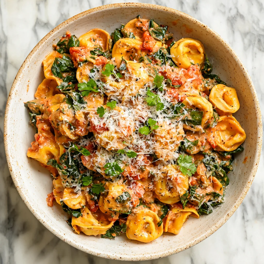 One Pan Tortellini