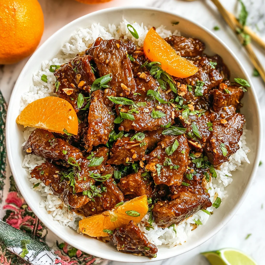 Orange Beef