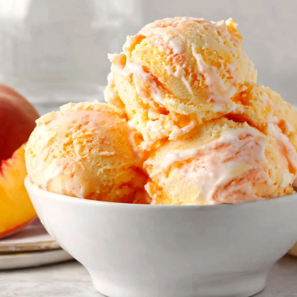 Peach Ice Cream
