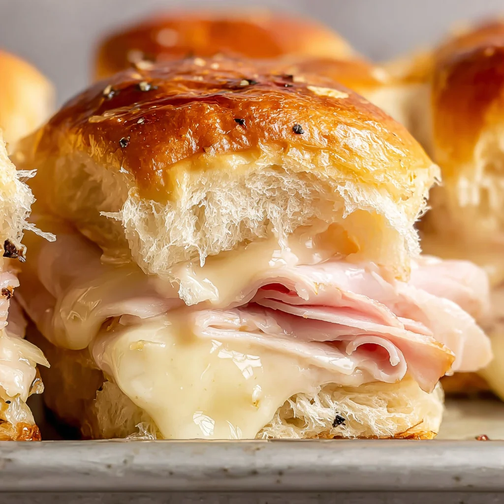 Turkey Hawaiian Roll Sliders