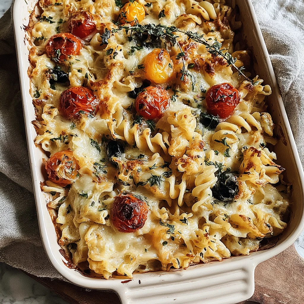 Baked Mediterranean Pasta