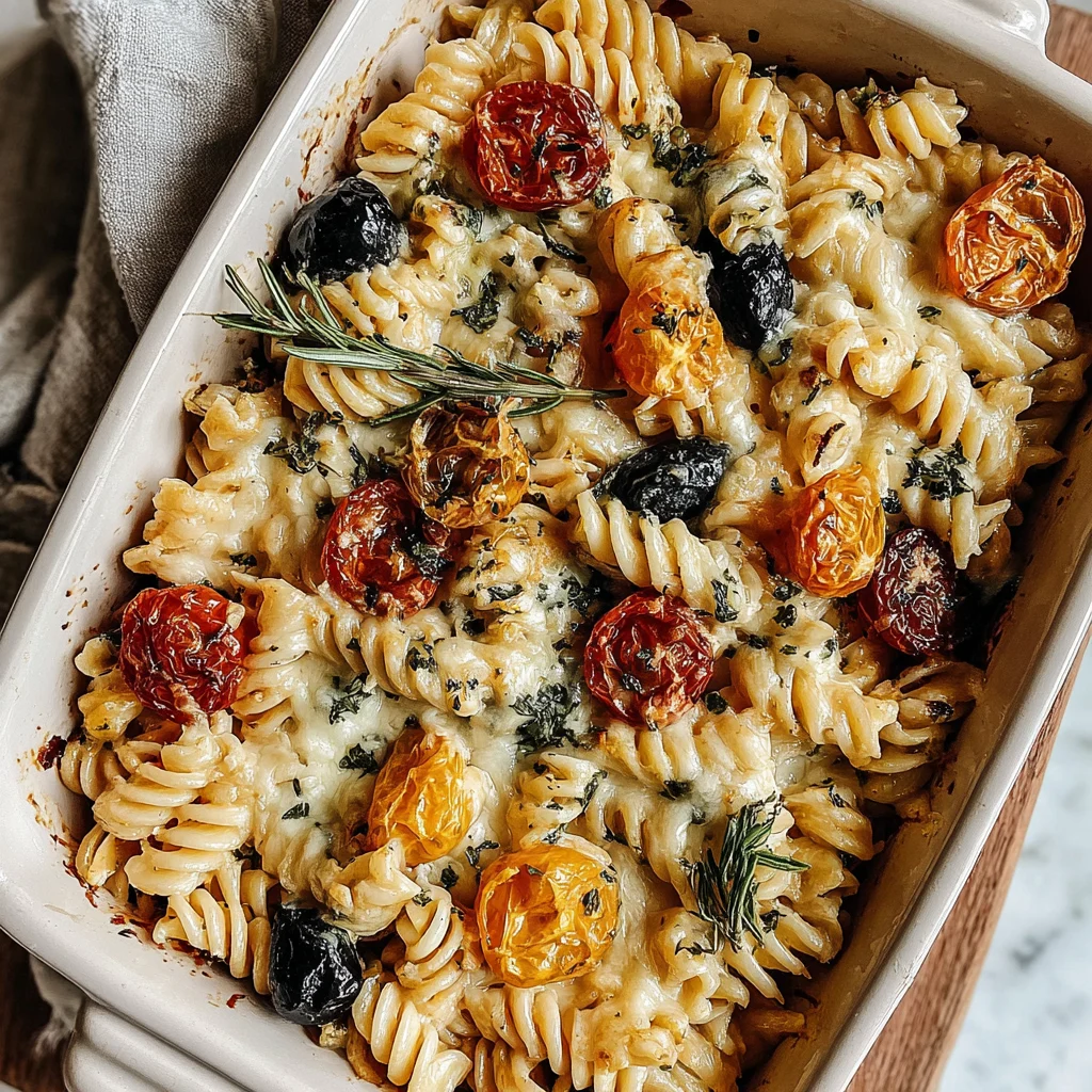 Baked Mediterranean Pasta