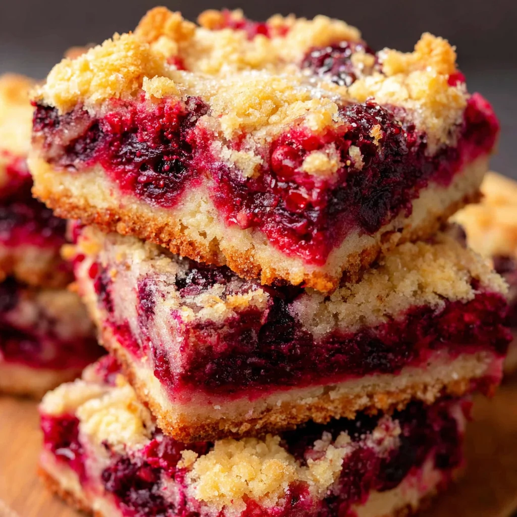 Blackberry Pie Bars
