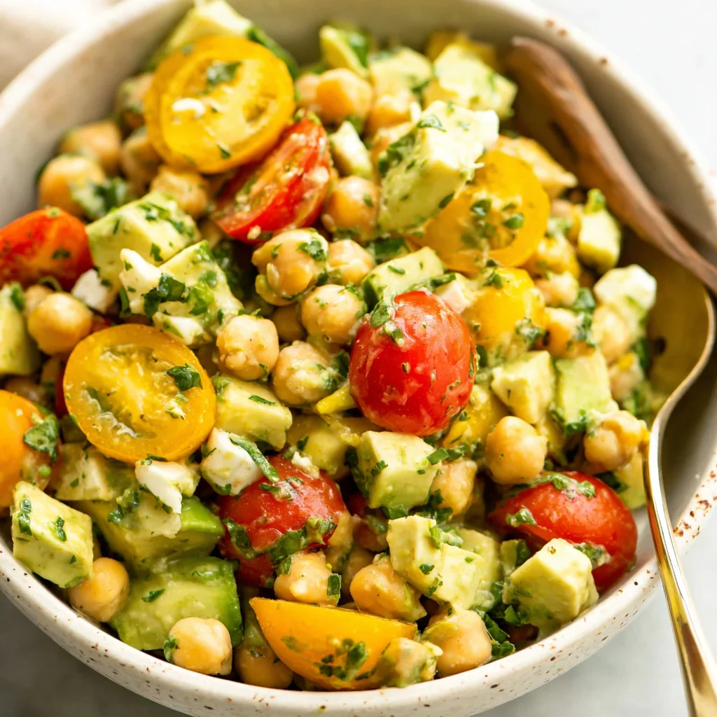 Easy Chickpea Salad