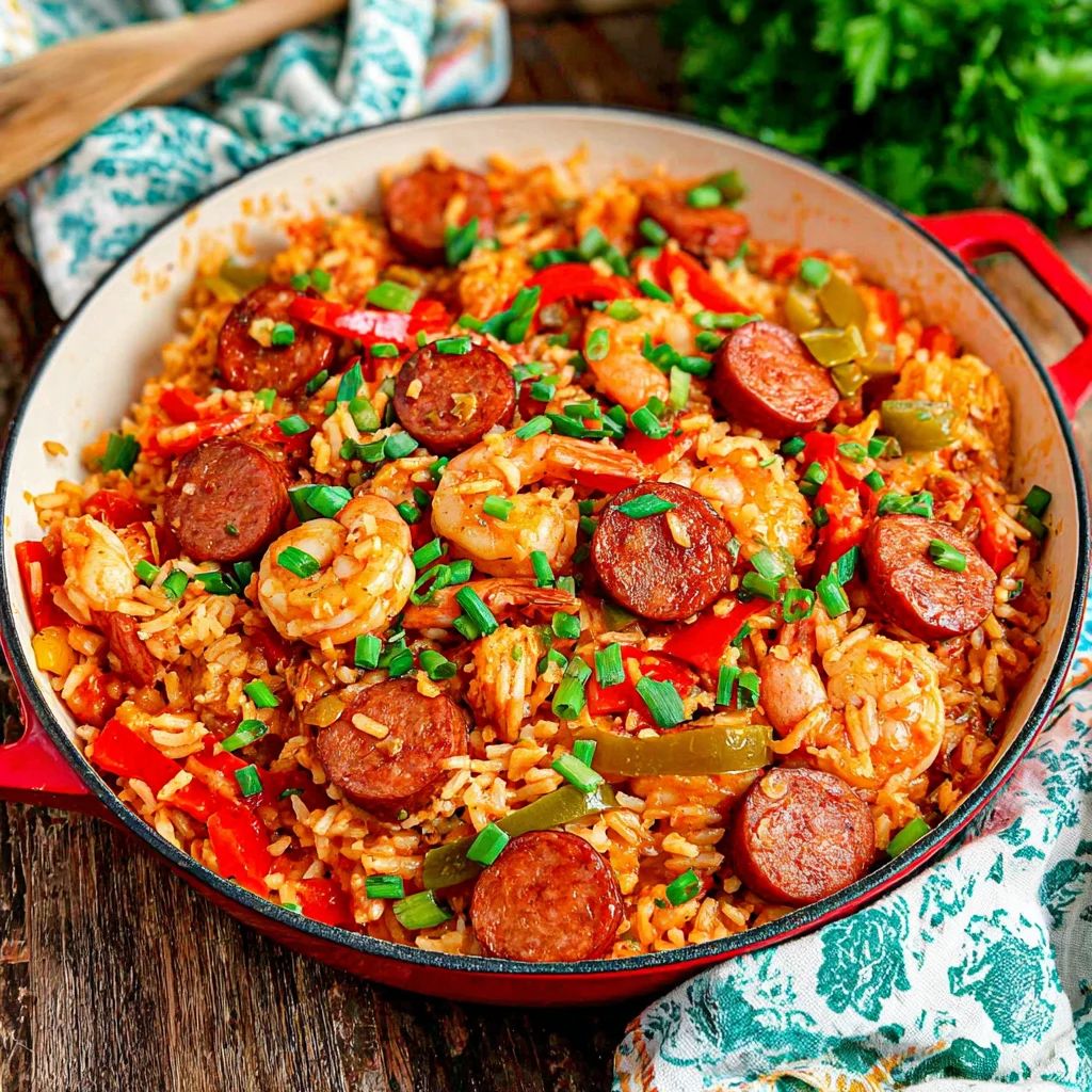 Easy One Pan Jambalaya