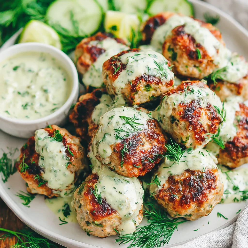 Green Goddess Meatballs
