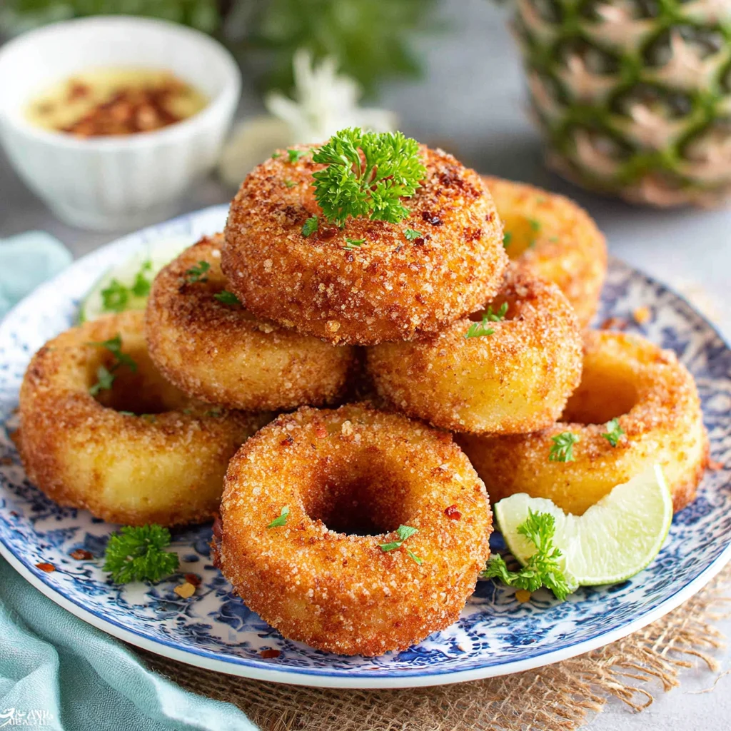 Pineapple Fritter Rings