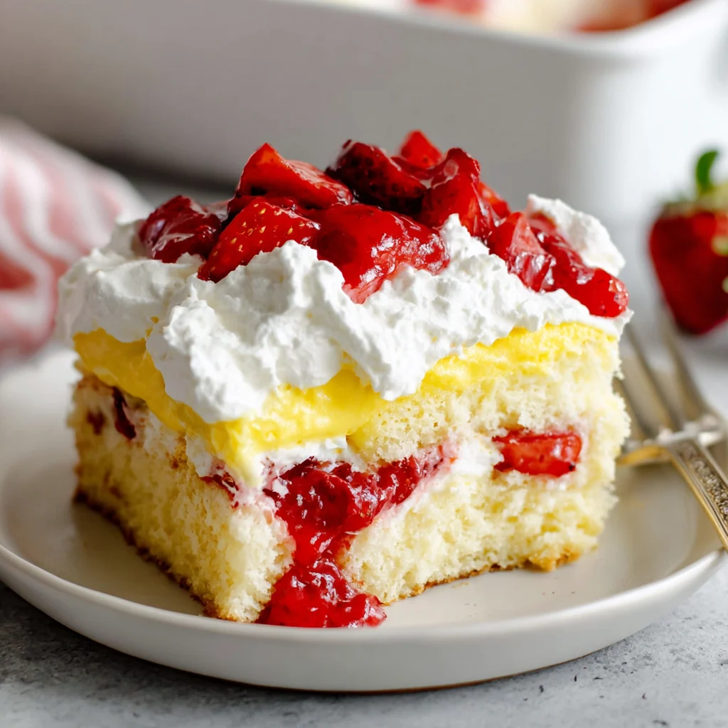 Strawberry Cake Recipe