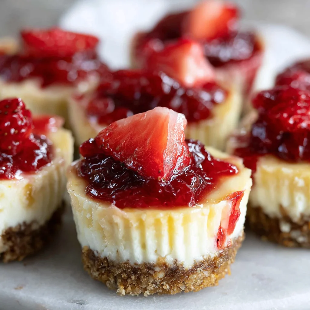 Strawberry Cheesecake Bites