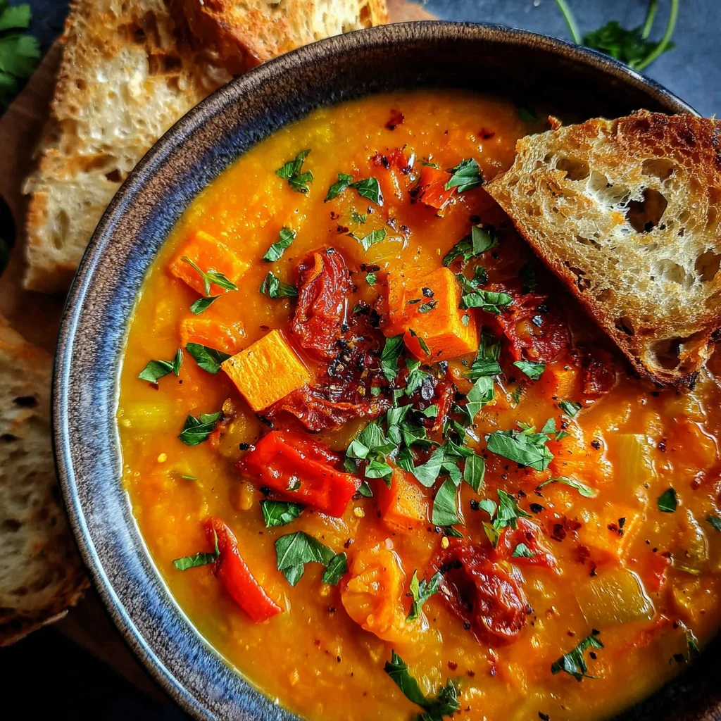 Veggie Soup Roasted Vegetables