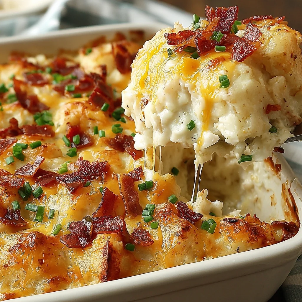 Chicken Bacon Ranch Casserole
