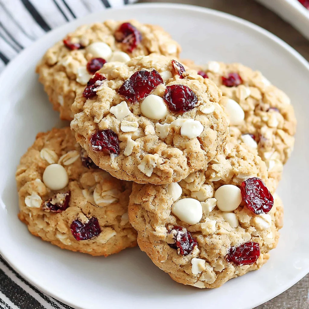 Oatmeal Cranberry Cookies